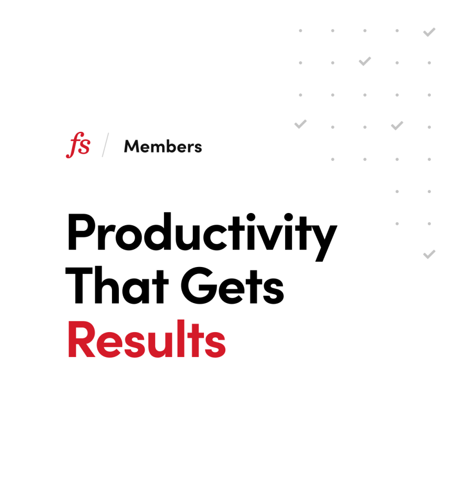 Productivity That Gets Results cover